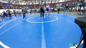 70 lbs Quarterfinal - Ryder Smith, HBT Grapplers vs Gavino Perez, Marlow Outlaws