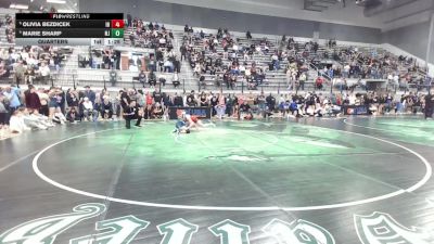 U17 Women - 57 lbs Quarters - Olivia Bezdicek, ID vs Marie Sharp, NJ
