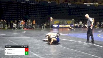 165 lbs Prelims - Brock Godzin, West Virginia vs Tanner Skidgel, Navy