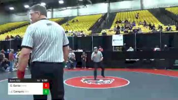 160 lbs Final - Ceasar Garza, Unattached 64 vs Jed Campos, Unattached 106