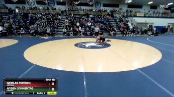 175 lbs Cons. Round 2 - Aiyden Sonnentag, Cadott vs Nicolas Esteban, Arcadia