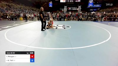 155 lbs Cons 32 #2 - Isabella Morgan, UT vs Kylee Tait, OH