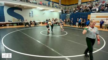 120 lbs. Cons. Round 3 - Layne Hattenhauer, Little Rock Central vs Aliyah Lowe, Oak Park