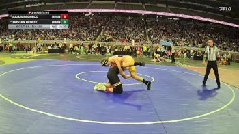 D1-150 lbs Champ. Round 1 - Tristan Dewitt, Grand Haven HS vs Julius Pacheco, Davison HS