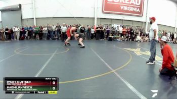 187 lbs Quarterfinal - Wyatt Shaffner, Reel Wrestling Club vs Maximilian Vejcik, Annandale Mat Rats Wrestling C