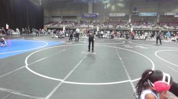 40 lbs Rr Rnd 2 - Brielle Cablay, Pounders WC vs Xzavian Vigil, La Gente WC