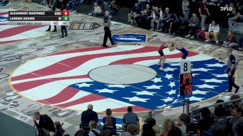 Cons. Round 1 - Landen Adams, Dakota Valley vs Alejandro Martinez, Douglas/Rapid City Christian