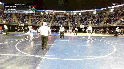 155 lbs Round Of 32 - Bear Joseph, Kiski Area vs Logan Hayes, General McLane