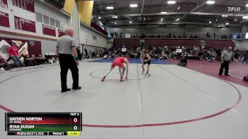 126 lbs Champ. Round 3 - Hayden Norton, St. Johns vs Ryan Dugan, Durango
