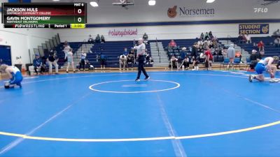 149 lbs Champ. Round 2 - Jackson Huls, Southeast Community College vs Gavin Montgomery, Northeast Oklahoma