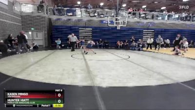 75/80 Cons. Semi - Kasen Mingo, 208 Badgers vs Hunter Hiatt, Middleton Wrestling Club