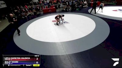 105 lbs Round 1 (16 Team) - Layla Hamilton-Valencia, SJWA-GR vs Bailey Hoard, KTWA-GR