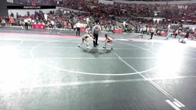 69 lbs Cons. Round 2 - Sawyer Miller, Milton Monsters Wrestling Club vs Treyton Kattre, Belmont-Platteville Youth Wrestling Club