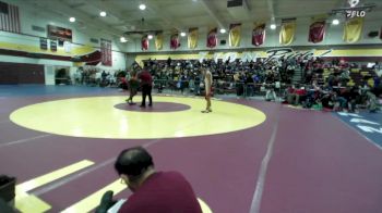 157 lbs Champ. Round 2 - Peter Brown, Canyon Springs vs Anthony Elias, King, Martin Luther