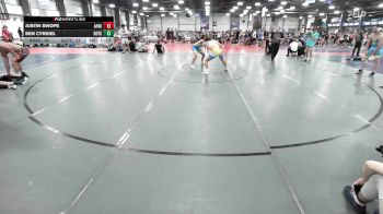 160 lbs Rr Rnd 3 - Justin Swope, Apache Blue vs Ben Cyrkiel, Team Gotcha Illinois