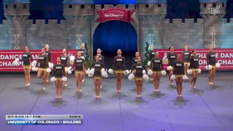 University of Colorado - Boulder [2026 Division IA - Pom Semis] 2026 UCA & UDA College Cheerleading and Dance Team National Championship