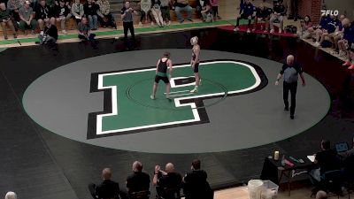 126 lbs Quarterfinals (8 Team) - Jyles Auble, Pierre T.F. Riggs vs Brody Randall, Watertown