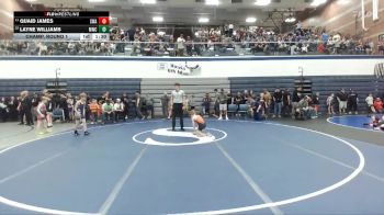 76 lbs Champ. Round 1 - Quaid James, Sublime Wrestling Academy vs Layne Williams, Middleton Wrestling Club
