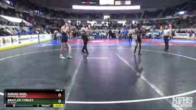 1A-4A 120 Cons. Round 3 - Braylen Corley, St James vs Ahmad Noel, Walter Wellborn