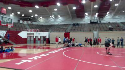 195 lbs 1st Place Match - Brandon Freeman, Terre Haute South vs Drew Chandler, Bloomington South