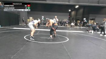 285 lbs Champ. Round 2 - Gavin Barker, Avila vs Corbin Puga, Pratt Community College