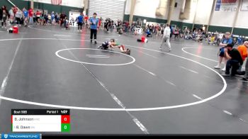 71-78 lbs 5th Place Match - Brody Dawe, Burwell Wrestling vs Brayden Johnson, Pikes Peak Warriors