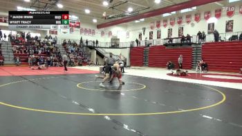138 lbs Champ. Round 1 - Jaxon Irwin, Maquoketa vs Wyatt Tracy, Midland