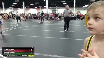 48 lbs Round 3 (8 Team) - Bryce Warm, Headhunters vs Luke Raines, Quest Wrestling