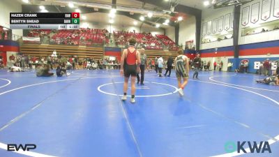 120 lbs Final - Hazen Crank, Raw Wrestling Club vs Bentyn Snead, Barnsdall Youth Wrestling