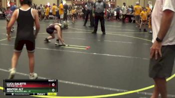 101 lbs Semis & 1st Wrestleback (8 Team) - Benton Alt, Armory Athletics Red vs Luca Galietti, The Hunt WC