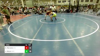 140 lbs Rr Rnd 1 - Aidan Mariano, D3 Training Center vs Jonathan Abzun, Empire Wrestling Academy Gold