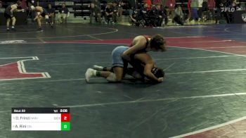 133 lbs Round Of 16 - Dante Frinzi, Harvard vs Angelo Rini, Columbia