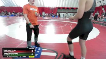 165 lbs Round 1 (6 Team) - Isaac Thompson, Princeton Tigers vs JADEN HER, Marathon