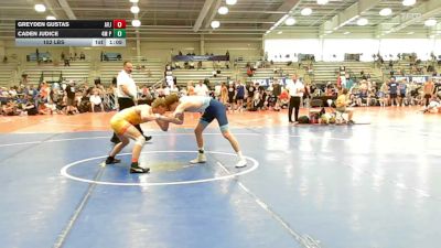 152 lbs Round Of 32 - Greyden Gustas, Average Joes - HSB vs Caden Judice, 4M Power - HSB