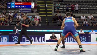 80 kg Qualif. - Isai Fernandez, United States vs Valentin Valentinov, Bulgaria