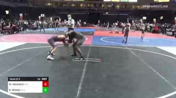 98 lbs Consi Of 4 - Montrell Woodard, Grindhouse vs Donovan Mckee, Gold Rush