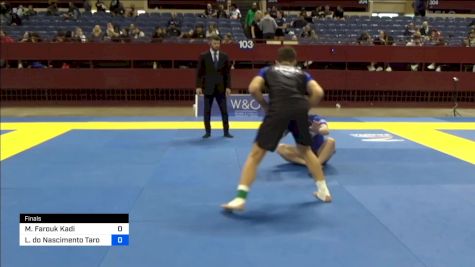 Moussa Farouk Kadi vs Lorenzo Do Nascimento Tarouco 2024 Pan IBJJF Jiu-Jitsu No-Gi Championship