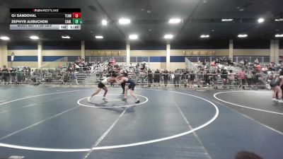 126 lbs Round Of 16 - Oj Sandoval, Team Credo vs Zephyr Aubuchon, Carlsbad HS