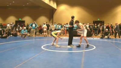 126 lbs Champ. Rd Of 16 - Myles Hoover, Tiger Wrestling Club vs Cael Muller, Steller Trained