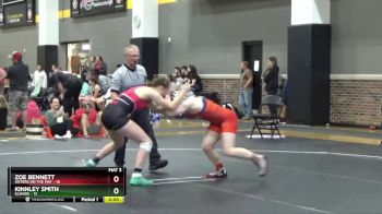 130 lbs Round 6 (16 Team) - Kinnley Smith, Illinois vs Zoe Bennett, Sisters On The Mat