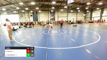 152 lbs Rr Rnd 1 - Peyton Gauss, Elite NJ HSG Red vs Jasmine Camacho, Indiana Outlaws Pink