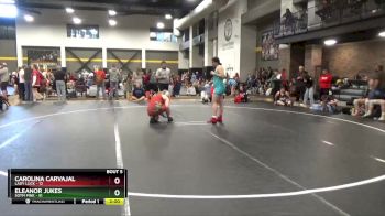 190 lbs Round 2 (6 Team) - Eleanor Jukes, SOTM Pink vs Carolina Carvajal, Lady Luck