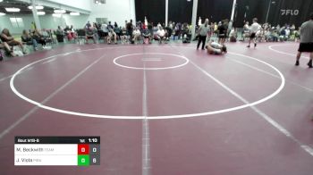 114 lbs Quarterfinal - Maverick Beckwith, Team Jake vs Joseph Viola, Pirate Wrestling Club