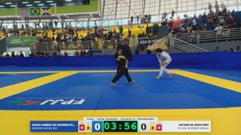 ARTHUR DE JESUS NERY vs SAULO GABRIEL DE OLIVEIRA PORFÍR 2026 FPJJ Circuito Paulista GI Etapa 3