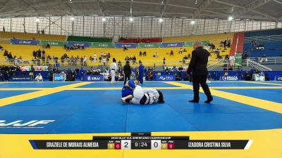 Izadora Cristina Silva vs Graziele De Morais Almeida 2026 IBJJF Sul Americano Championship