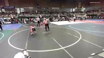 40 lbs Quarterfinal - Miguel Pacheco, Slvwc vs Cannon Smith, Mountain Wrestling