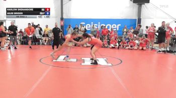 66 lbs Rr Rnd 3 - Harlow Skenandore, Badger Girls Elite - W vs Ailee Briggs, Charlies Angels- W