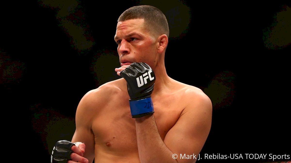 Nate Diaz's Boxing Coach Says Tyron Woodley Fight 'Unlikely'