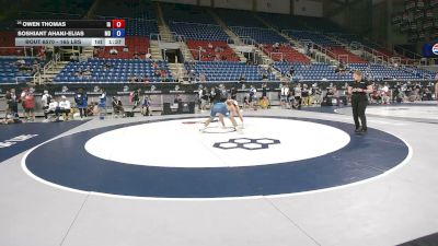 165 lbs Cons. Sub-rd Of 16 - Owen Thomas, Iowa vs Soshiant Ahanj-Elias, Maryland