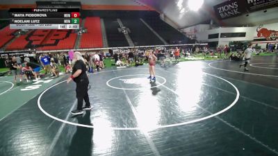 120 lbs Semis - Maya Fiodorova, Nevada vs Noelani Lutz, Nevada